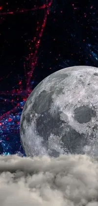 Add a celestial touch to your phone's background with this live wallpaper