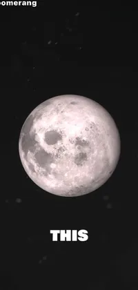 World Astronomy Moon Live Wallpaper