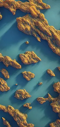 World Azure Natural Landscape Live Wallpaper