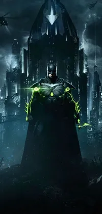 Fans of the Dark Knight will love this epic Batman live wallpaper for your phone