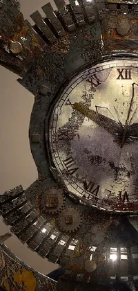 World Clock Material Property Live Wallpaper