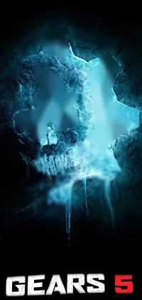 World Electric Blue Cave Live Wallpaper