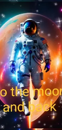 World Entertainment Astronaut Live Wallpaper