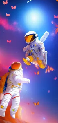 World Entertainment Astronaut Live Wallpaper