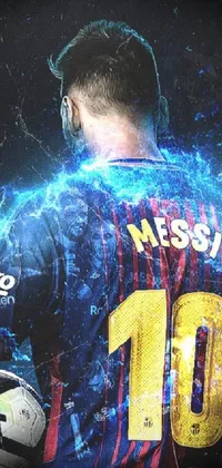 Messi In Dark Blue Jersey, messi, dark blue jersey, sports, footballer, HD  phone wallpaper