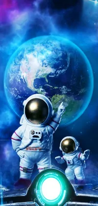 World Light Astronaut Live Wallpaper