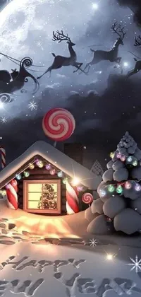 World Light Christmas Ornament Live Wallpaper