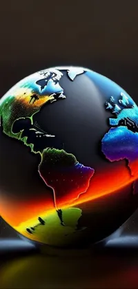 World Map Globe Live Wallpaper