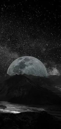 World Moon Astronomical Object Live Wallpaper