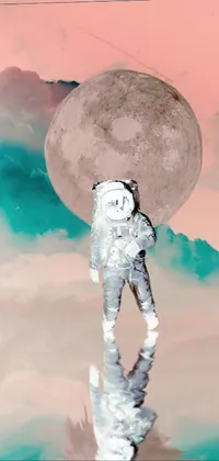 World Moon Paint Live Wallpaper