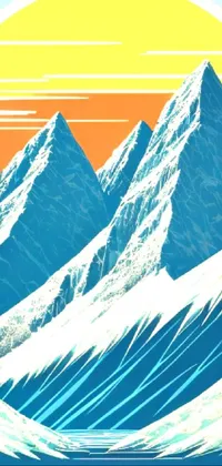 World Mountain Azure Live Wallpaper