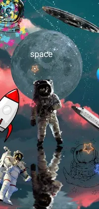 World Organism Astronaut Live Wallpaper