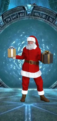 World Santa Claus Holiday Live Wallpaper
