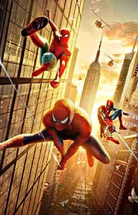 World Spider-man Building Live Wallpaper