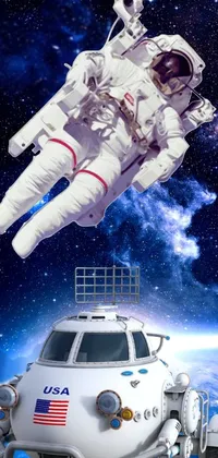 World Vehicle Astronaut Live Wallpaper
