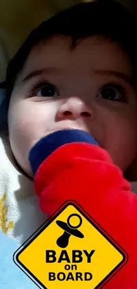 Yellow Baby Toddler Live Wallpaper