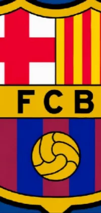 Get the ultimate FC Barcelona wallpaper on your phone with this dynamic and exciting live wallpaper