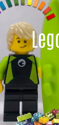 Yellow Lego Toy Live Wallpaper