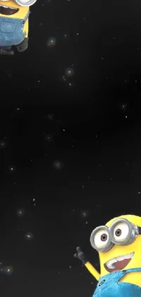 Yellow Space Sky Live Wallpaper