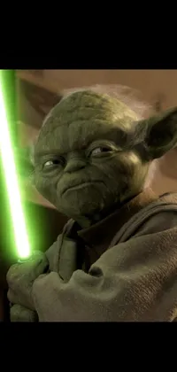 Yoda Jaw Wrinkle Live Wallpaper