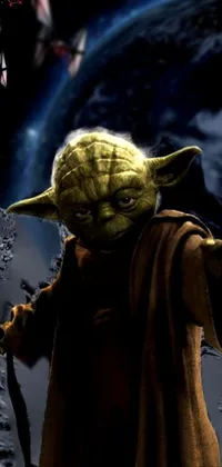 Yoda Organism Headgear Live Wallpaper