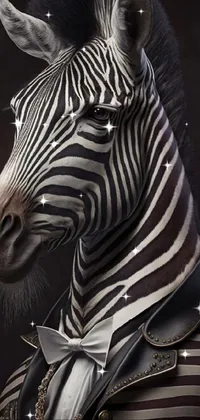 Zebra Organism Terrestrial Animal Live Wallpaper