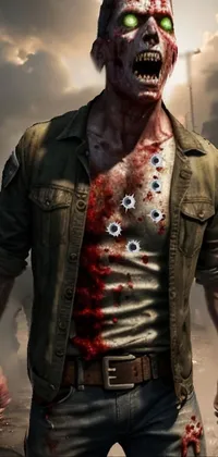Zombie Muscle Sleeve Live Wallpaper