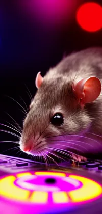 Rat as a DJ Live Wallpaper