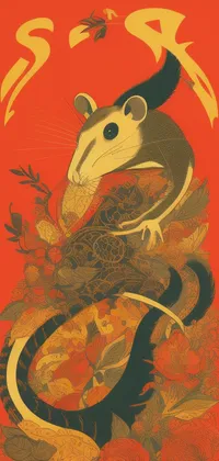 Rat 50s Poster Live Wallpaper
