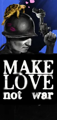 Make Love not War Live Wallpaper