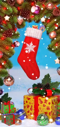 Christmas Gifts Live Wallpaper - free download