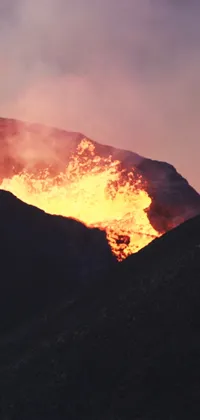 Volcanic Eruption Live Wallpaper