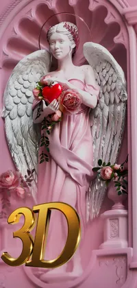 3D Love Angel Live Wallpaper