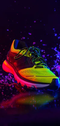 Neon Shoe Live Wallpaper