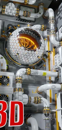 Sci Fi System 3D  Live Wallpaper