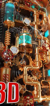 Steampunk Energy 3D Live Wallpaper