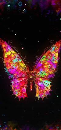 Holi Butterfly Live Wallpaper - free download