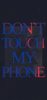 Dont touch X Live Wallpaper
