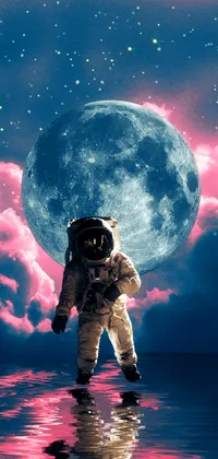Astro Moon Live Wallpaper