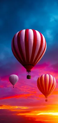 Hot Air Balloons Live Wallpaper