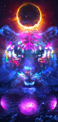 Space Tiger Live Wallpaper