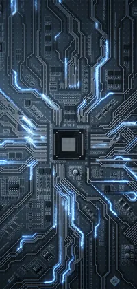 High Tech Circuit Live Wallpaper