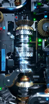 Voltage Mechanics Live Wallpaper