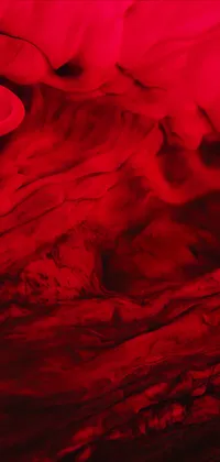 Ink Dark Red Live Wallpaper
