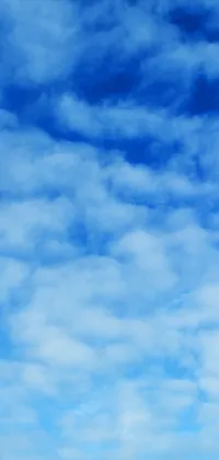 Blue Clouds Live Wallpaper