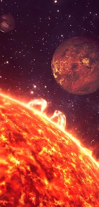 Sun Eruption Live Wallpaper
