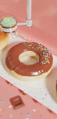 Chocolate Donut Live Wallpaper