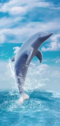 Dolphin Splash Live Wallpaper