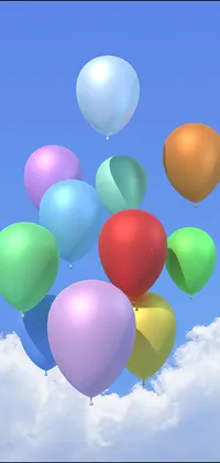Balloons Live Wallpaper - free download