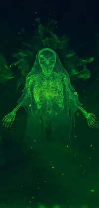Green Ghost Live Wallpaper